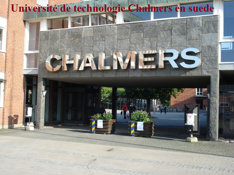 Université de technologie Chalmers en suede