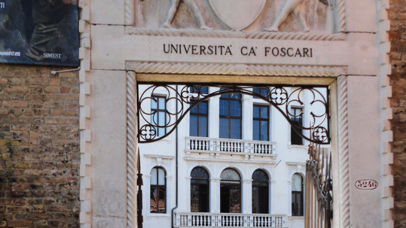 Université Ca’ Foscari de Venise En Italie