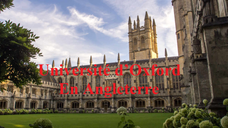 Université d’Oxford En Angleterre